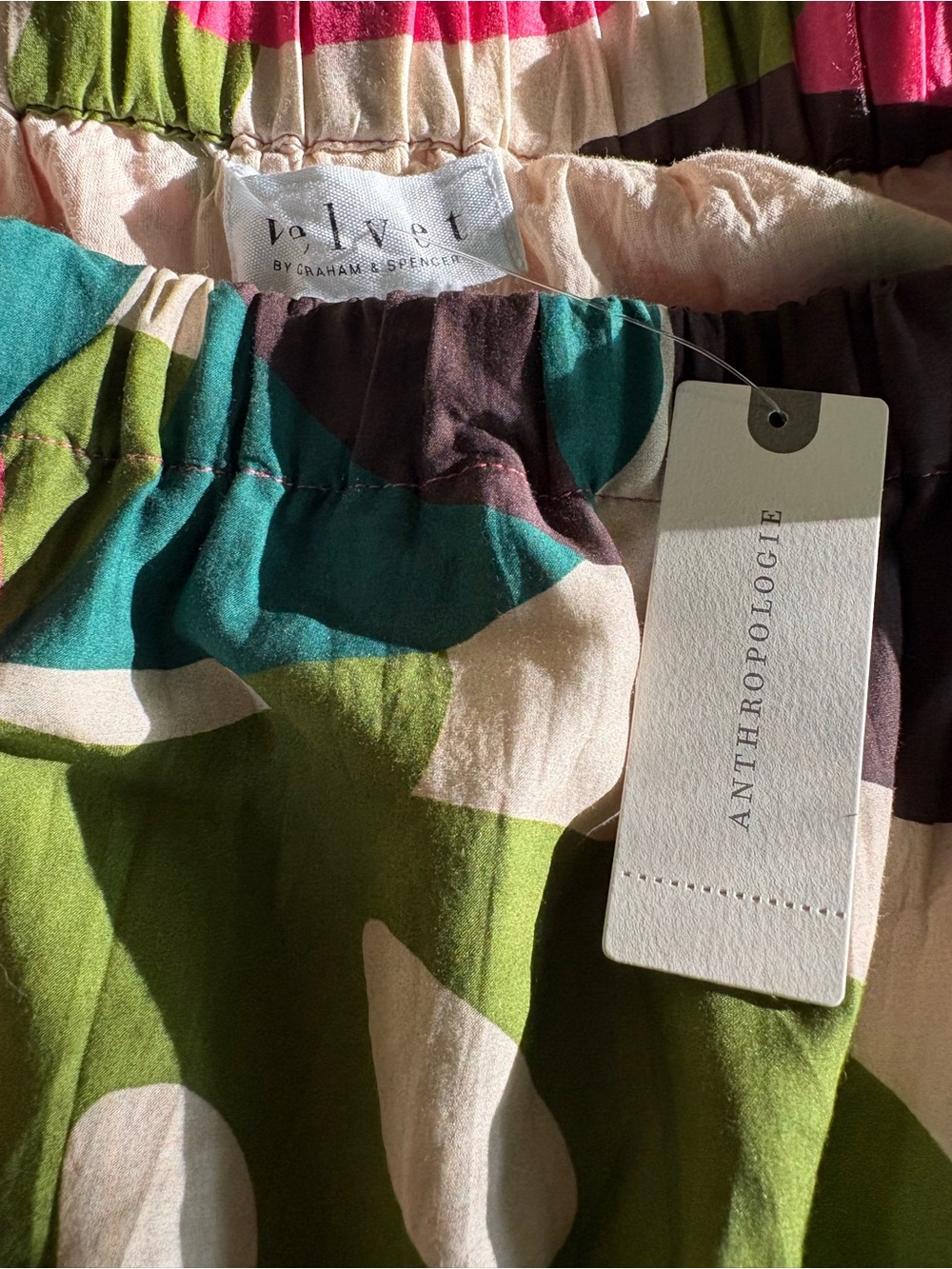 NWT Anthropologie Velvet by Graham & Spencer Lydia Silk-Blend Maxi Skirt Size L - Picture 7 of 10